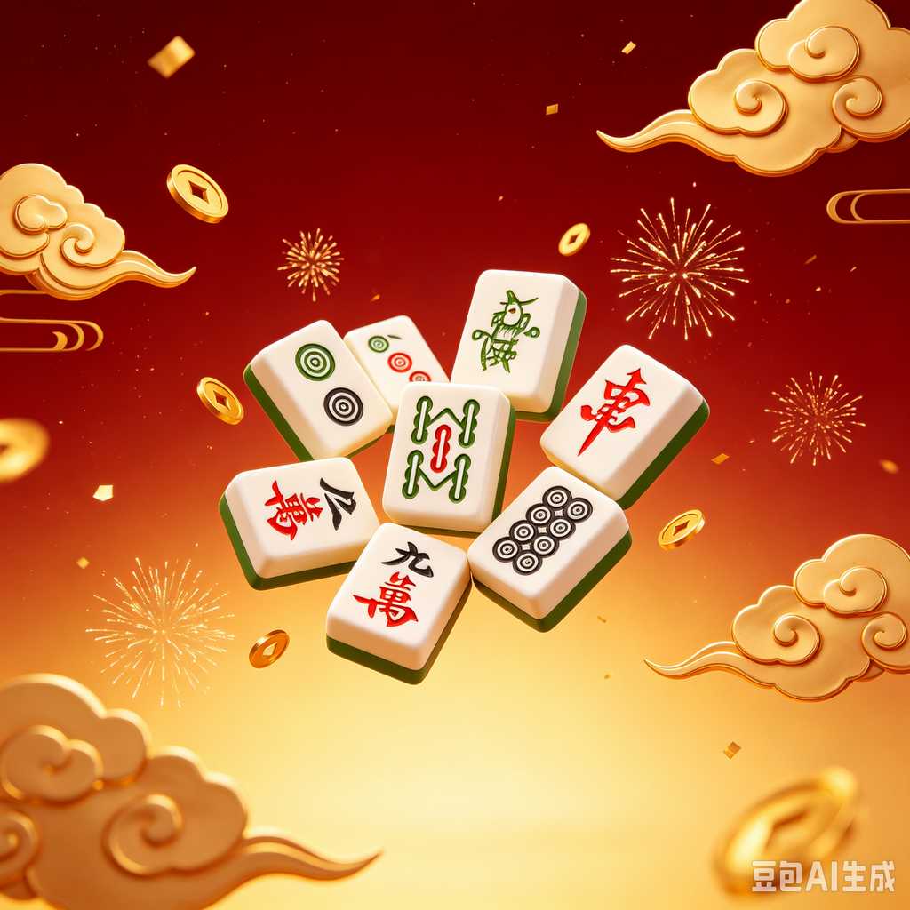 bright color mahjong tiles