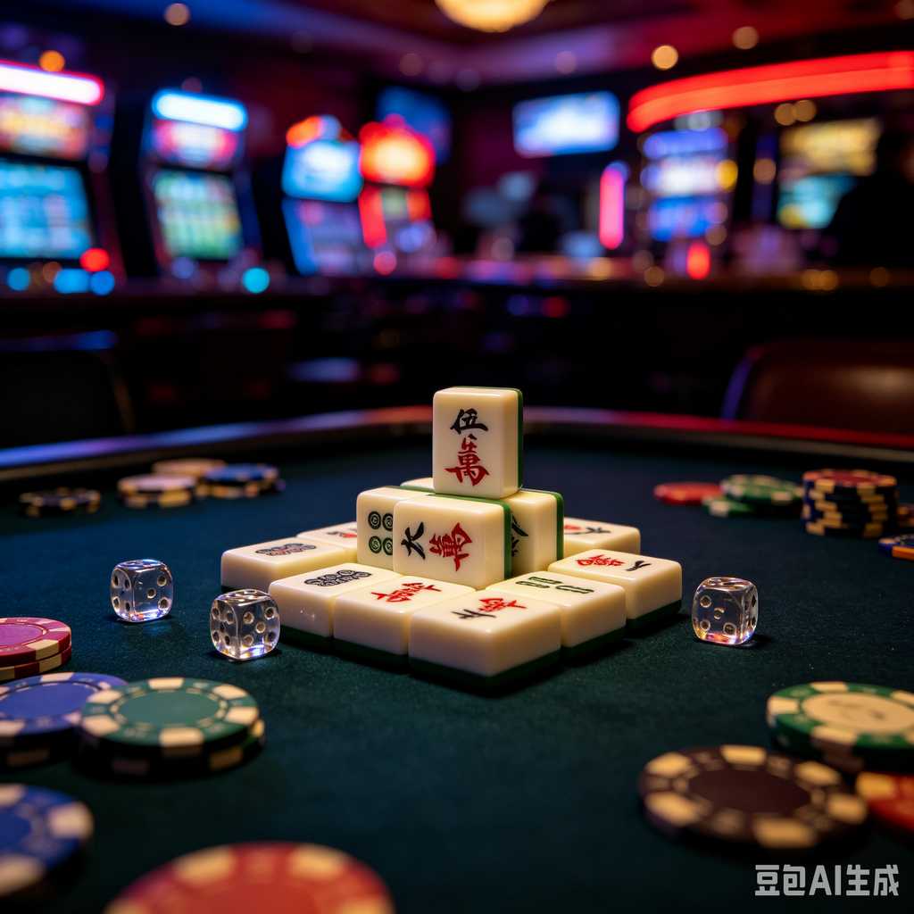 colored mahjong tile racks