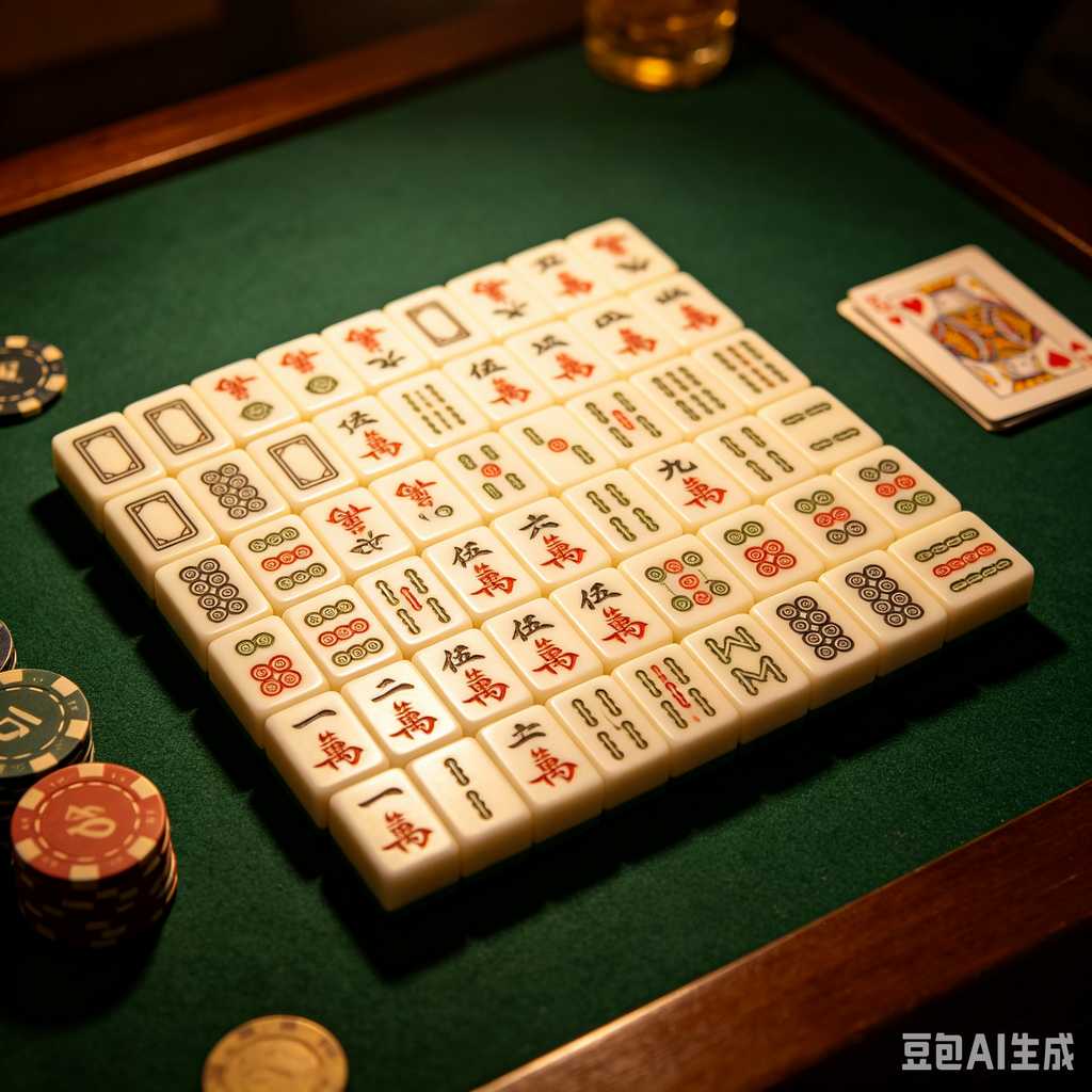 custom cartoon mahjong set